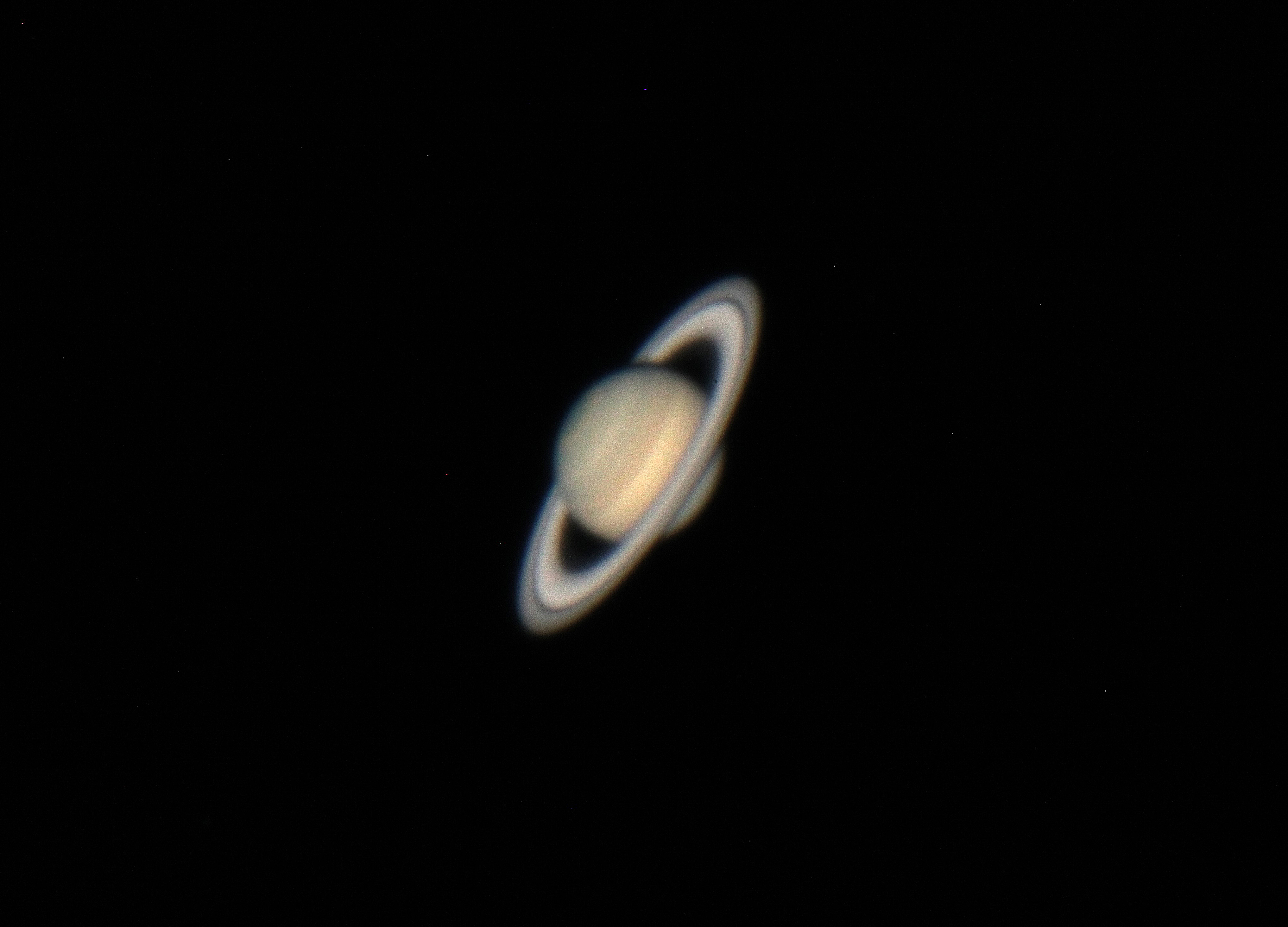 Сатурн в телескоп 400 мм